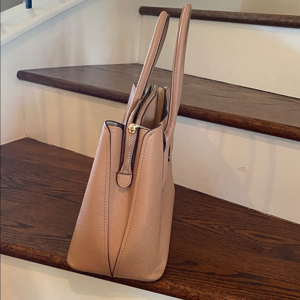 Kate Spade Beige Leather Tote - Picture 2 of 8